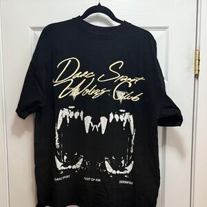 Darc Sport Black and White Wolves Club Tee